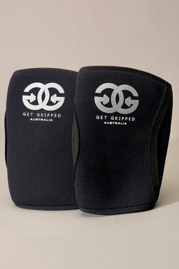 5mm Knee Sleeves-Black - Get Gripped