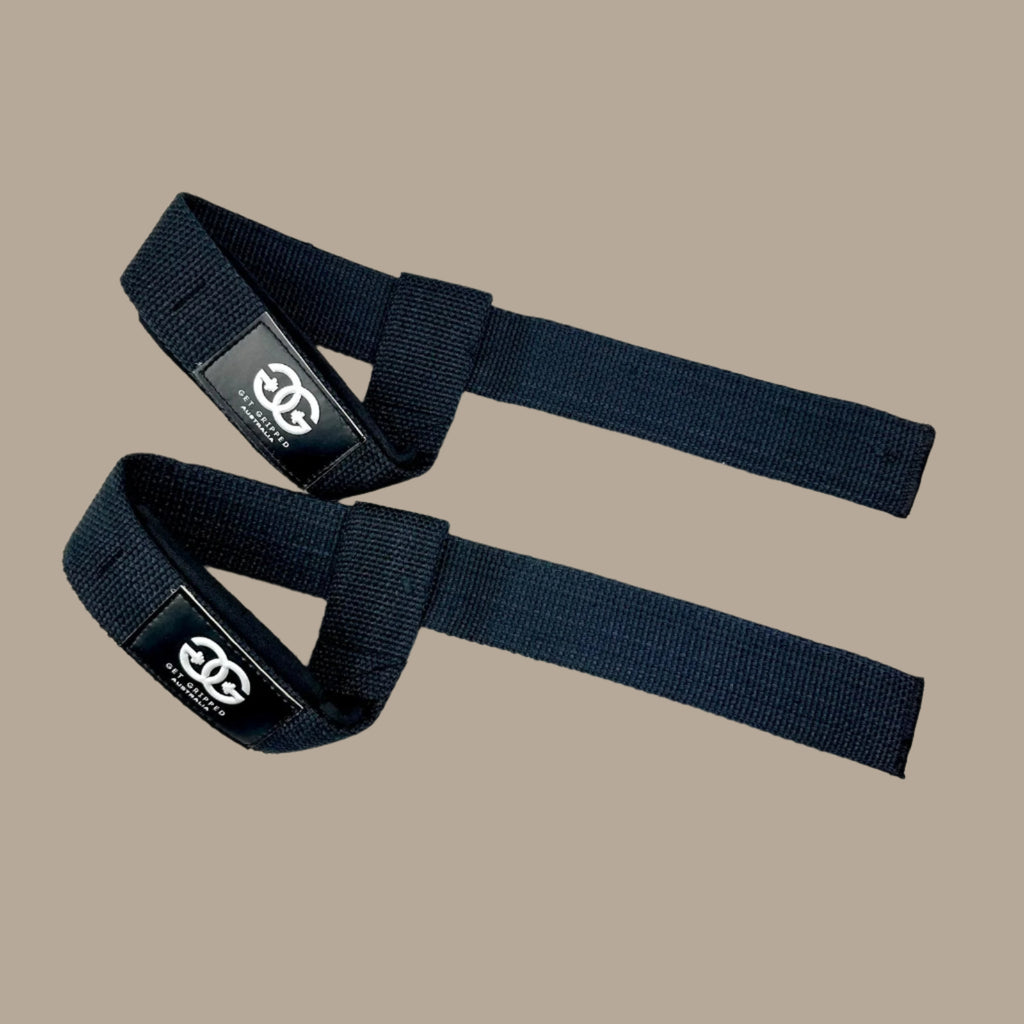 Gun Metal Grey Lifting Straps - Get Gripped
