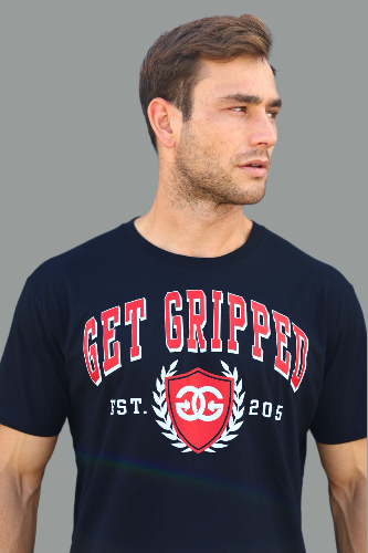 Black Gym Tee - Get Gripped