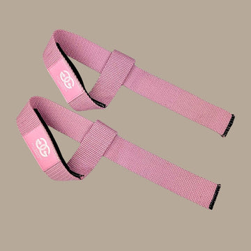 Premium Lifting Straps - Pink - Get Gripped