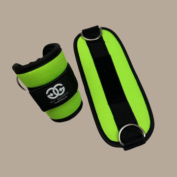 Ankle Straps - Lime Green - Get Gripped