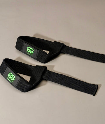 Premium Lifting Straps - Black - Get Gripped