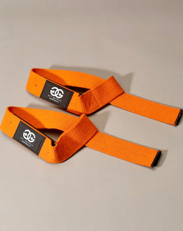 Premium Lifting Straps - Orange - Get Gripped