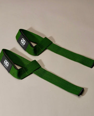 Premium Lifting Straps - Forest Green - Get Gripped