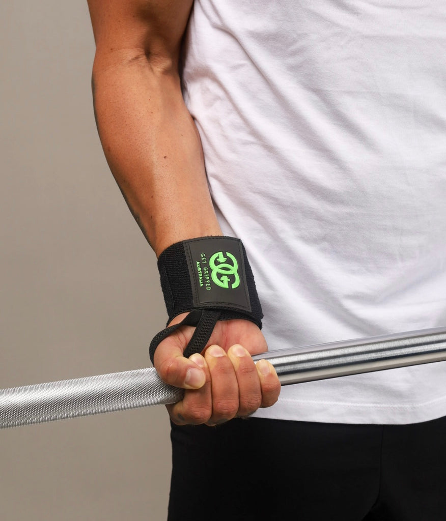 Premium Wrist Wraps - Black - Get Gripped