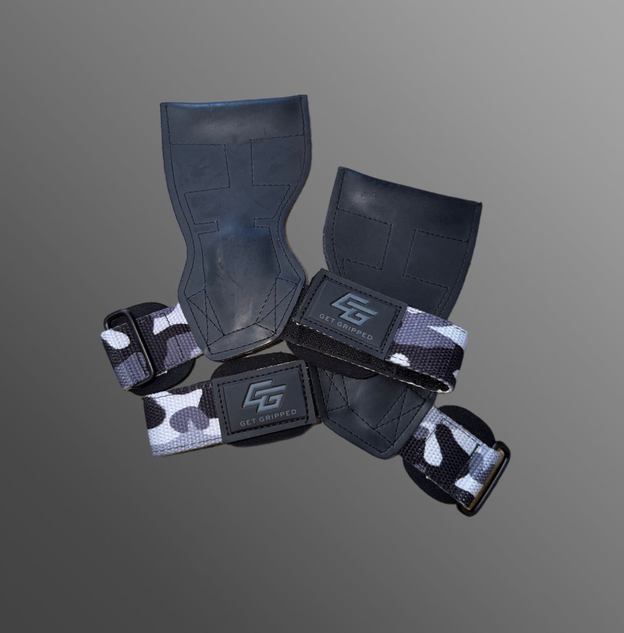 Lift Ezy Grips - Grey Camo
