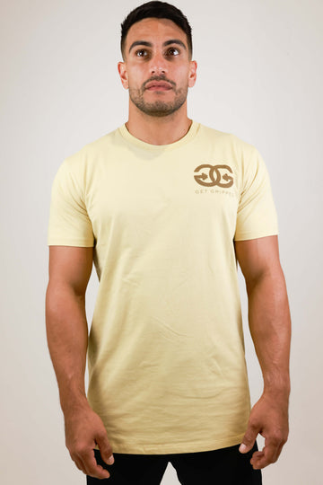 Men's Sand Slim Fit Tee - Get Gripped