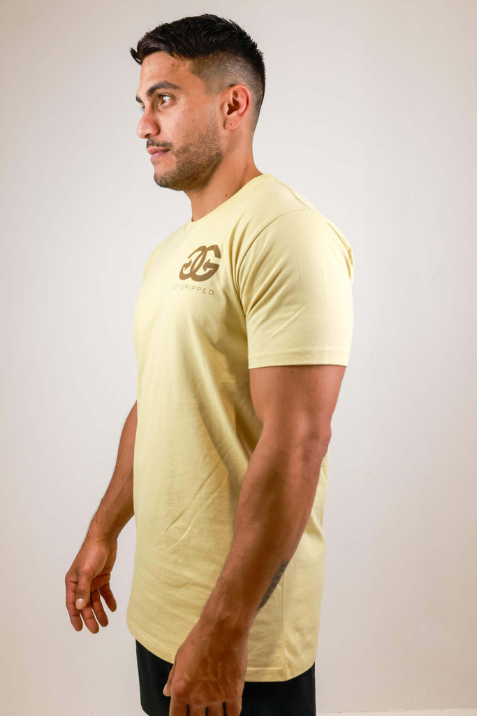 Men's Sand Slim Fit Tee - Get Gripped