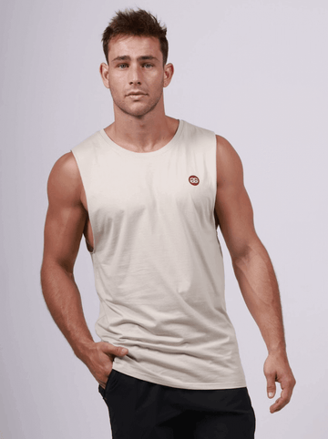 Men's Gym Tank - Sand - Get Gripped