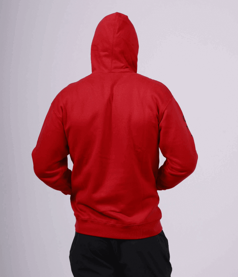 Men's Hoodie - Red - Get Gripped