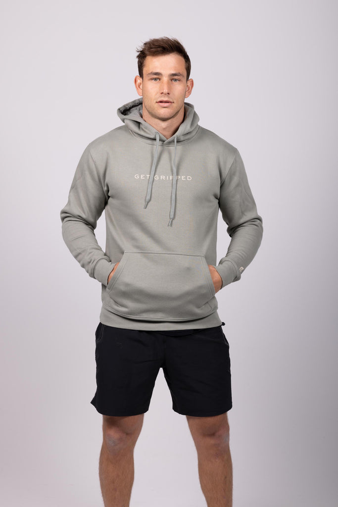 Mens Pullover Hoodie - Green - Get Gripped