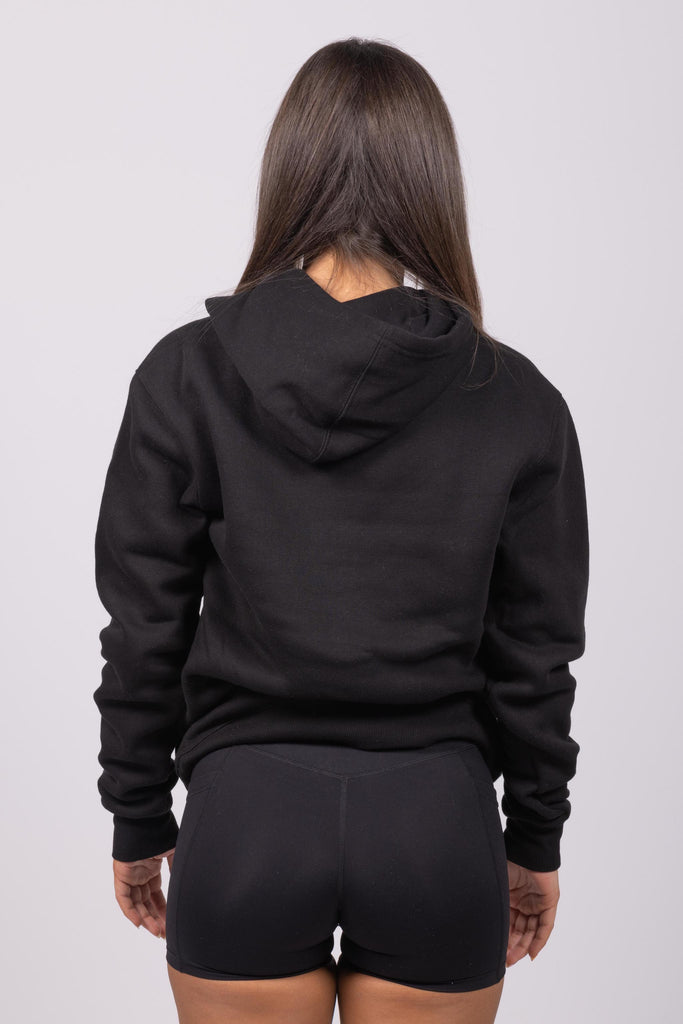 Women's Pullover Hoodie - Black - Get Gripped